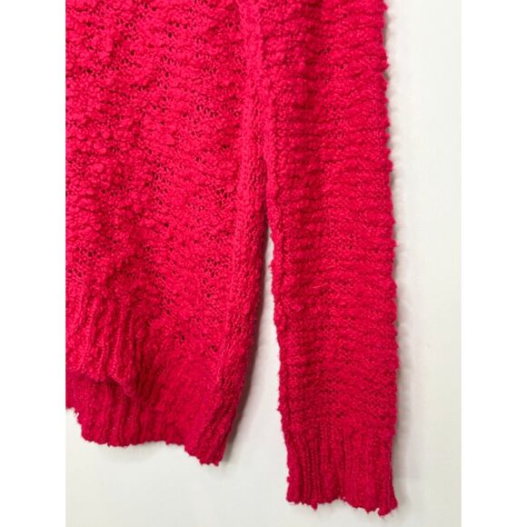 Free People Vneck Loose Knit Sweater Size XS-small Boho Holiday k41 - Picture 10 of 16